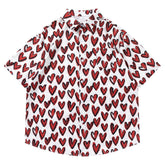Kurzarmhemd mit Grafik „Full Of Love“